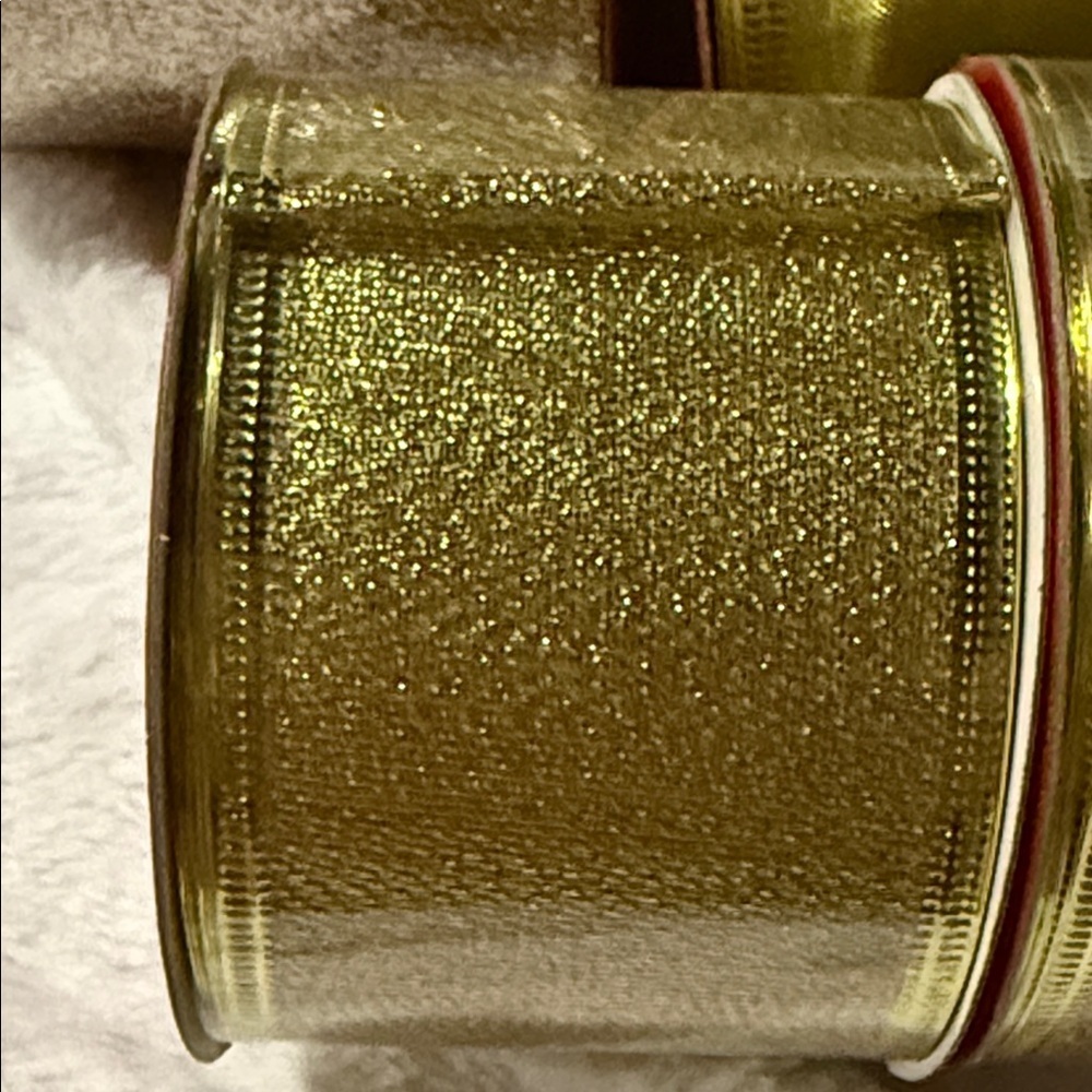 Gold and Glitter Ribbon Set - Picture 2 of 6